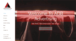 Desktop Screenshot of adbadvertising.com